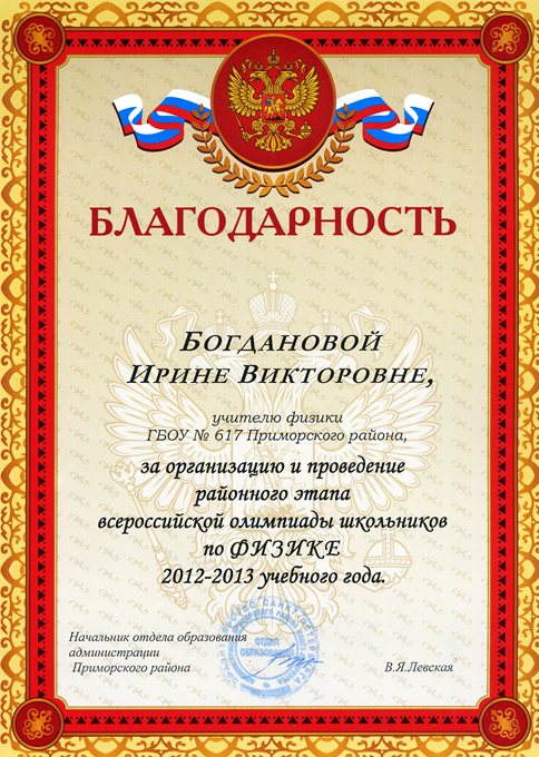 Богданова И.В. (организация РО) 2012-2013